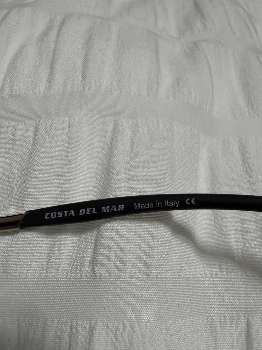 Costa Del Mar Rimless Aviator Sunglasses with Dark Gray Lenses